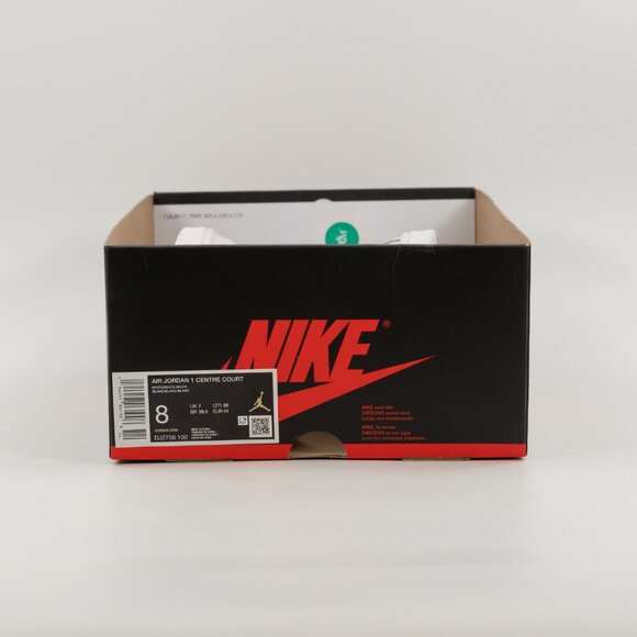 Air Jordan 1 Low Centre Court 'White on White' DJ2756-100 size 8 - 12 - Picture 8 of 12